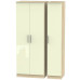 Contrast Tall 3 Door Wardrobe Contrast Tall 3 Door Wardrobe